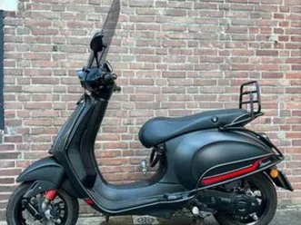 vespa sprint -snor- mat zwart. 2021 in nieuwstaat — scooters | vespa — marktplaats