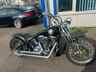 harley davidson springer custom evo