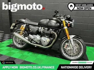 2016 16 triumph thruxton 1200 r 1200 roadster/retro petrol manual euro 4 (98 ps)