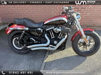 harley davidson 1200 custom xl ca 2013/13, 9,137 miles with extras