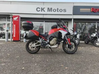 ducati multistrada v4 s 2021 1153 cm3 | moto trail | 10 903 km | rouge | 67500 haguenau