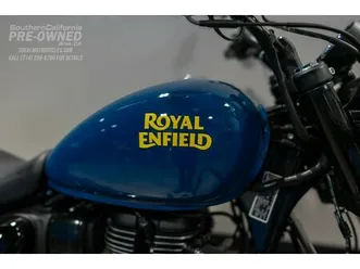 2023 royal enfield meteor 350 fireball blue