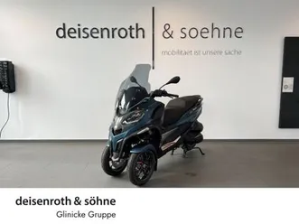 piaggio mp3 530 exclusive blau oxygen matt