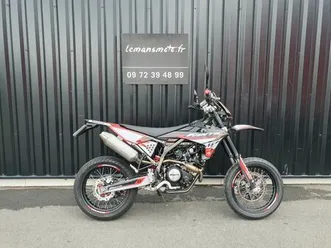fantic xmf 125 2022 125 cm3 | moto super motard | 26 900 km | rouge | 72230 ruaudin