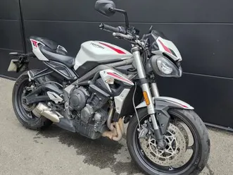triumph street triple 660 s a2 2020 660 cm3 | moto roadster | 29 791 km | blanc | 95610 eragny
