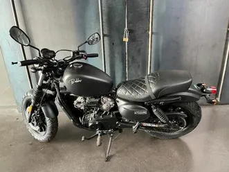 hyosung bobber 300 2025 300 cm3 | moto custom | 458 km | noir | 43700 st germain laprade