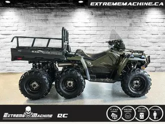 2021 polaris sportsman 6x6 570 big boss eps seulement 5181km - très propre!!!