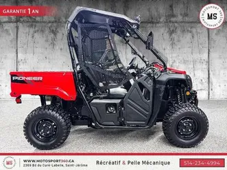 2021 honda pioneer 520 eps bas milage !