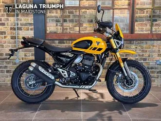 new triumph scrambler 400 xc for sale in maidstone