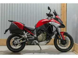 2023 ducati multistrada v4s ducati red - spoked wheels