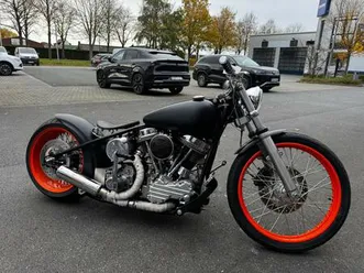 harley-davidson panhead*umbau*einmalig*