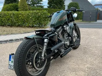 ◊ harley davidson sportster 883 evo bobber oldschool