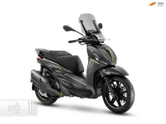 piaggio beverly 400 se 2026 e5+ special edition 25th anniversary | pre zwart