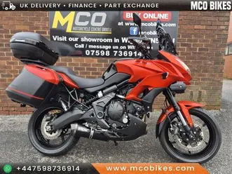 kawasaki versys 650 tourer 16reg 13000miles fsh vgc