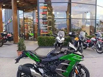 kawasaki ninja h2 sx se green/black/gray | #07148