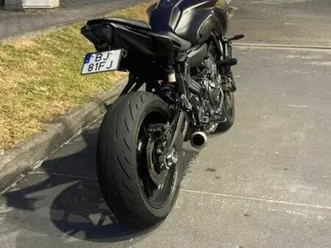 yamaha mt07 2023 tft - 35kw livrete canelas