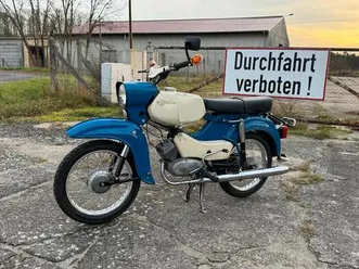 simson sperber / restauriert / patina / 12v vape / kba / ddr