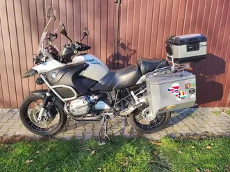 bmw gs 1200 k25 adventure 2006, akrapiovic, 3 kufry, dużo dodatków. izbica