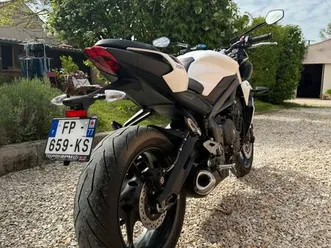 triumph street triple s 660 – 2020 – 8350 km – bridable a2 – paris