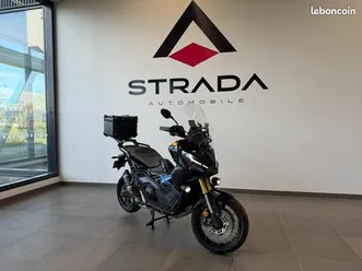 honda x-adv750 ligne complete leo vince / crash bars / feux additionnels / top-case / bluetooth...