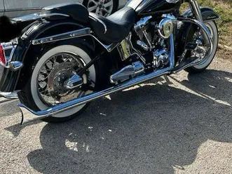 harley davidson softail deluxe 1690 noir 12000kms