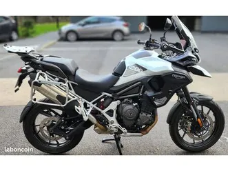 triumph tiger 1200 gt pro 2023 – garantie – valises + topcase