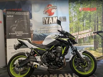 kawasaki z650 - z650 2021 650 cm3 | moto roadster | 9 500 km | blanc | 35000 rennes