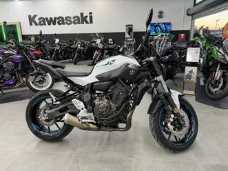 yamaha mt-07 (47.5cv) 2017 695 cm3 | moto roadster | 22 128 km | blanc | 30000 nimes