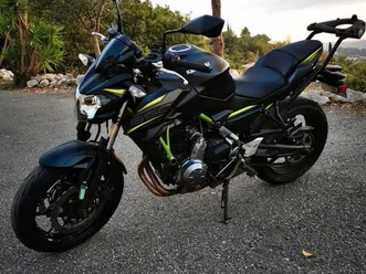 kawasaki z 650 bridable a2 + top case