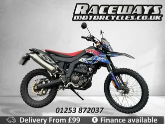 aprilia rx 125 silver 2022 22 reg 10,827 miles, used 125 cc motorcycle