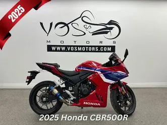 2025 honda cbr 500 r abs - v6895 - -financing available**