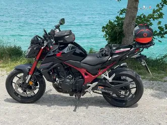 honda cb 750 hornet mit viel zubehör