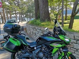 kawasaki versys 650 grand tourner 2022 bridée a2
