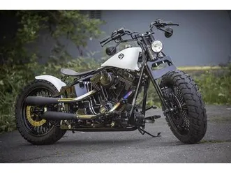 harley springer bobber umbau softail custom