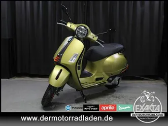 vespa gts 125 supersport e5+ verde / aktionspreis