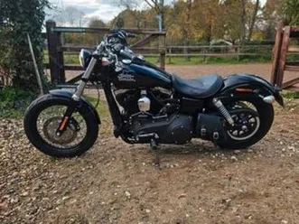 harley davidson street bob 5.376km nieuwstaat — motoren | harley-davidson — marktplaats