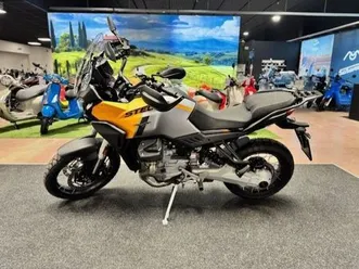 moto guzzi stelvio e5+ yellow savana