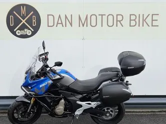 cf moto mt 650 2022 650 cm3 | moto routière | 2 294 km | bleu | 14320 st andre sur orne