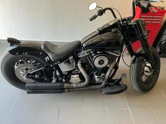 harley davidson softail oldschool bobber neuaufbau