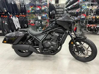 cmx 1100 rebel - touring - boîte meca - année 2023 - noire - 10567 kms - honda