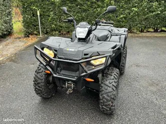 polaris sportsman 570 eps full black – 2016 – 2 770 km – révision complète + treuil + double de clé