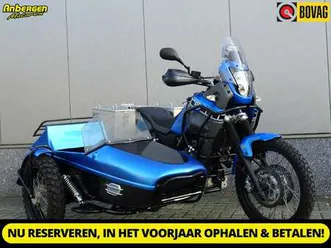 yamaha xt 660 z tenere zijspan blauw