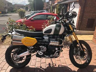 triumph scrambler 1200 xe showcase edition modern classics petrol manual x-ring euro 4 (90 ps) 1200 cc