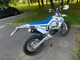 husqvarna te 250 heritage bianco
