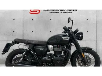 vendo triumph bonneville t100 black (2017 - 20) usata a trento (codice 9870895) - moto.it