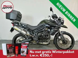 triumph tiger 800 xc abs groen