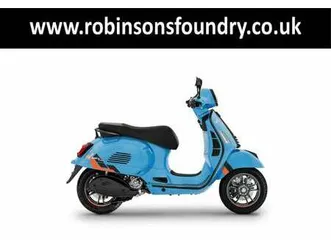 new 2025 piaggio vespa gts 310 supersport – blue – finance & delivery