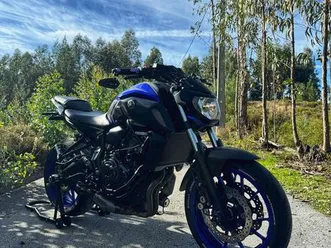 yamaha mt07 2019 figueiró dos vinhos e bairradas
