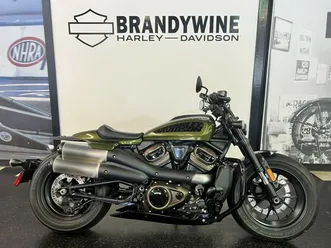 2022 harley-davidson® sportster® s mineral green metallic rh1250s