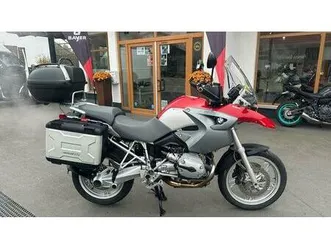bmw r1200gs + seitenkoffer + topcase + service neu!